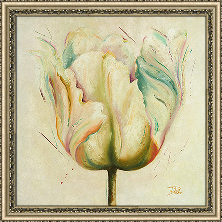 White Double Tulips I