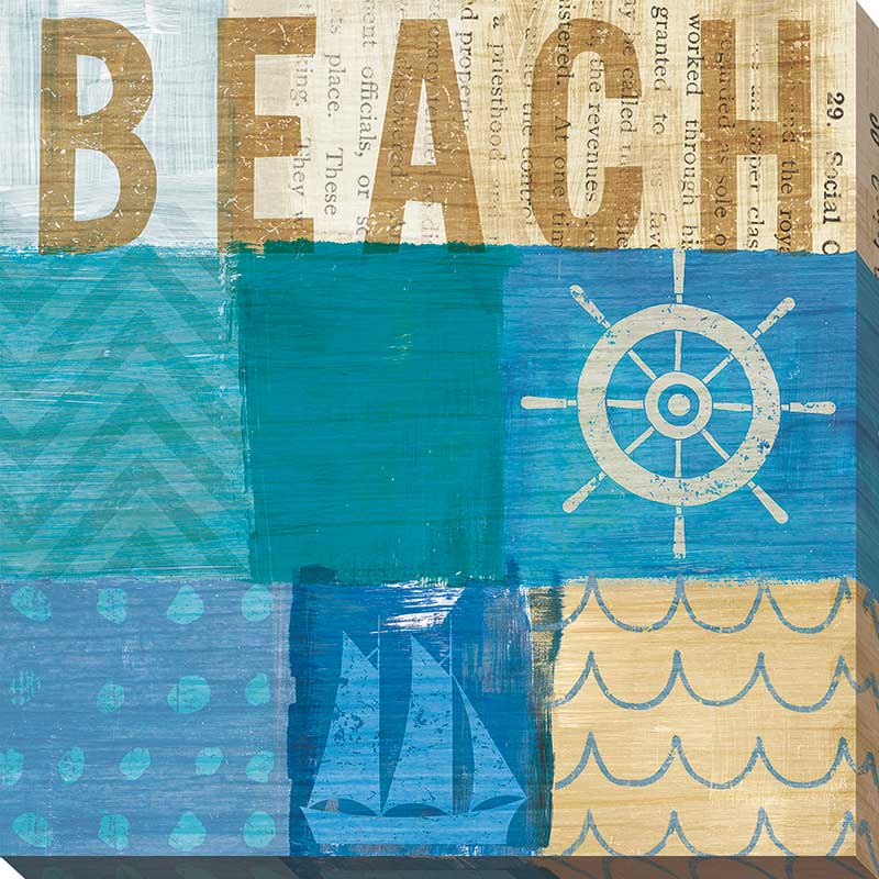 Beachscape Collage IV