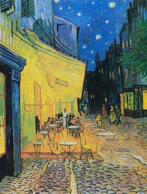 Cafe Terrace at Night Print Vincent van Gogh