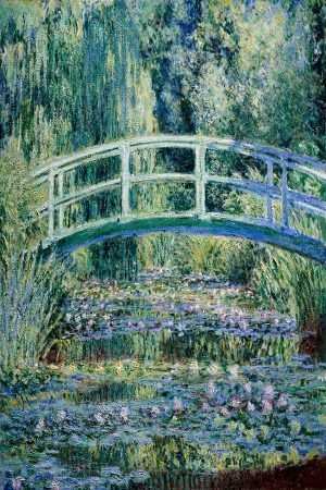 Claude Monet Water Lilies and Japanese Bridge canvas and poster print