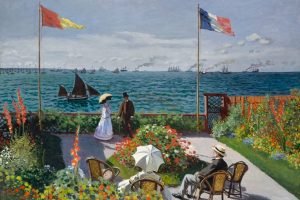 Garden at Sainte Adresse Claude Monet