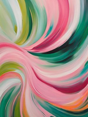 Multicolor Abstract Wave