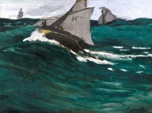 The Green Wave Claude Monet