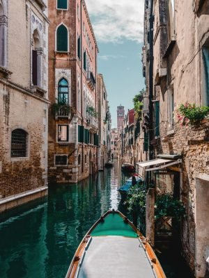 Venice Canal Gondola Photo