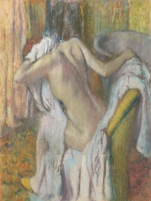 After the Bath Woman drying Herself Edgar Degas
