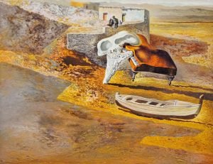 Atmospheric Skull Salvador Dali