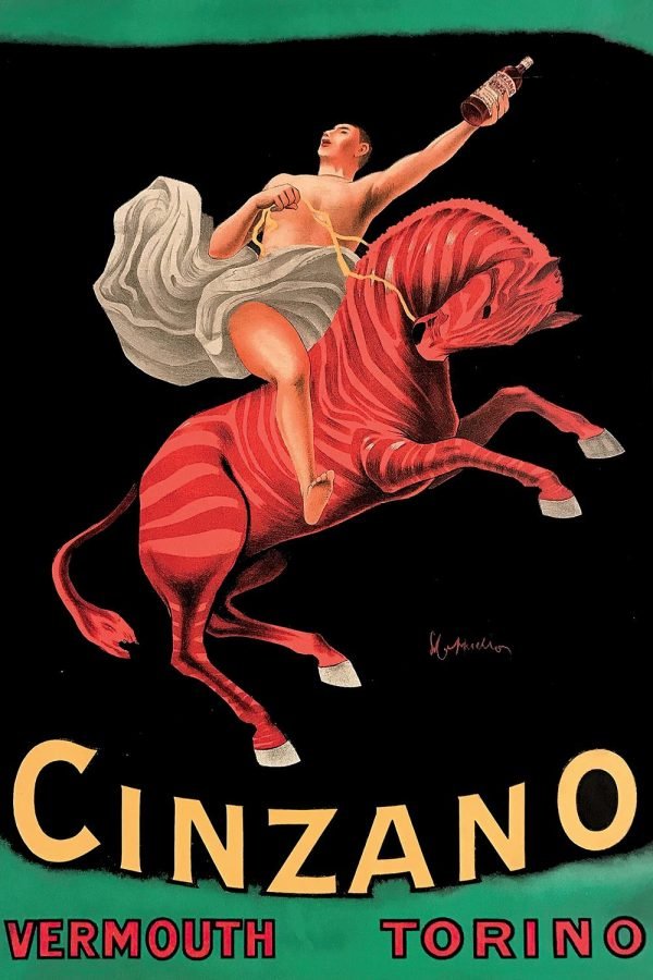 Cinzano Vermouth Torino Poster Leonetto Cappiello