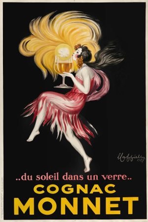 Cognac Monnet Leonetto Cappiello posters and canvas prints