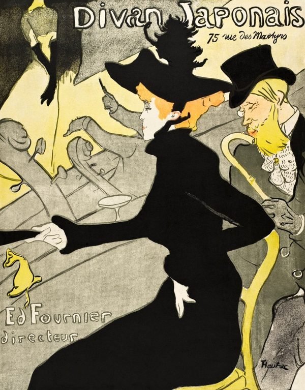 Divan Japonais Henri de Toulouse-Lautrec posters and canvas prints