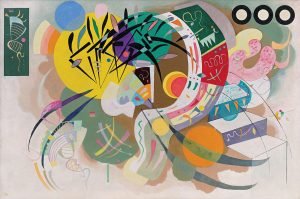 Dominate Curve Wassily Kandinsky poster and canvas print