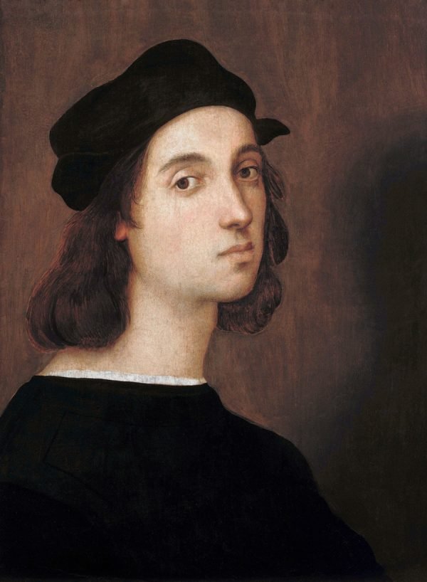 Famous Raphael Self-portrait Painting