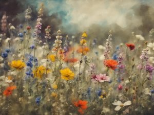 Fine Art Wildflowers canvas wall art and poster print