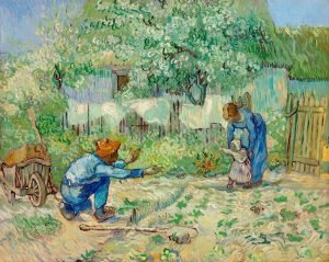 First Steps after Millet Vincent Van Gogh