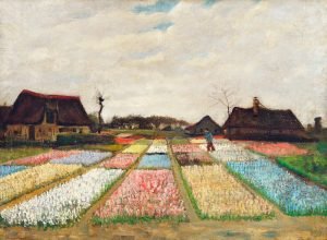 Flower Beds in Holland Vincent Van Gogh