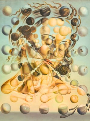 Galatea of the Spheres (Gala Placidia) Salvador Dali