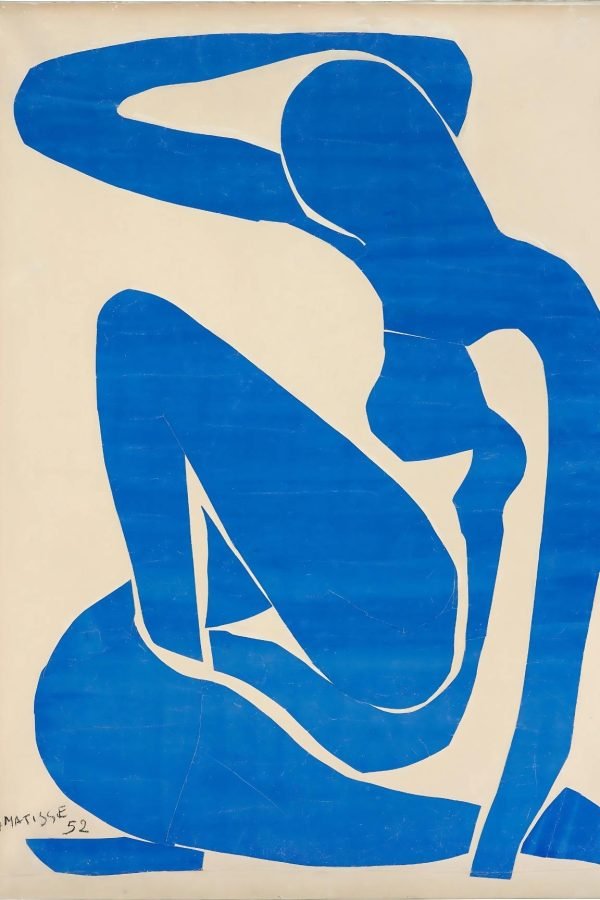 Henri Matisse Blue Nude Print poster and canvas art