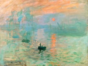 Impression, Sunrise (Soleil Levant) Claude Monet Poster and Canvas Art Print