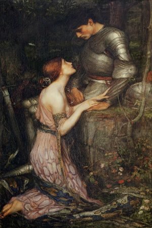 Lamia (knight​) John William Waterhouse