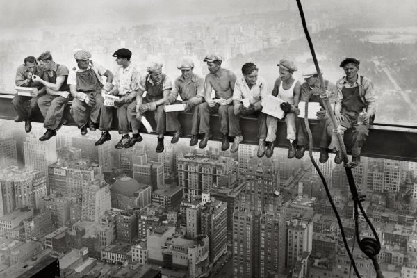 Lunch Atop a Skyscraper Poster
