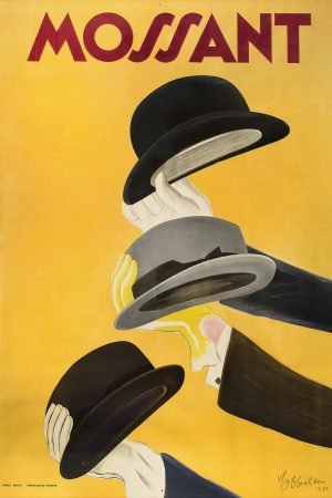 Mossant Hat Poster Leonetto Cappiello