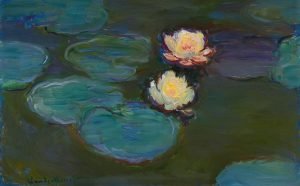 Nympheas painting Claude Monet canvas and poster print