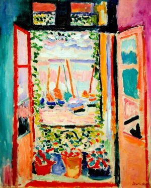 Open Window Print Henri Matisse Poster and Canvas Print