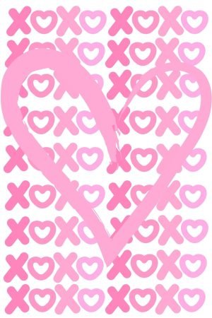 Pink Preppy XoXo Poster