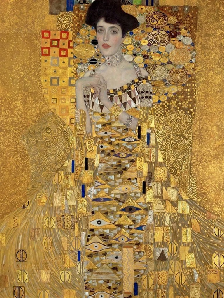 Portrait of Adele Bloch-Bauer I Gustav Klimt poster and canvas print