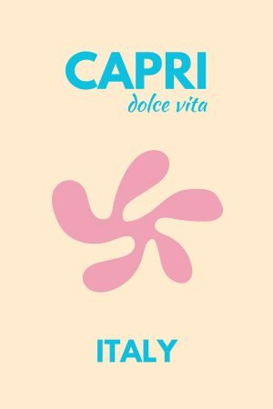 Preppy Capri Poster
