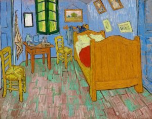 The Bedroom Vincent Van Gogh poster and canvas print
