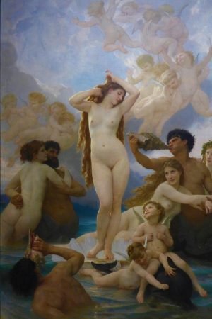 The Birth of Vénus William Bouguereau poster and canvas art print