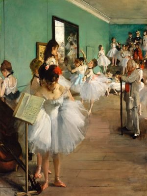 The Dance Class Edgar Degas Canvas and poster print