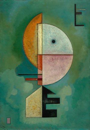 Upward Wassily Kandinsky poster and canvas print