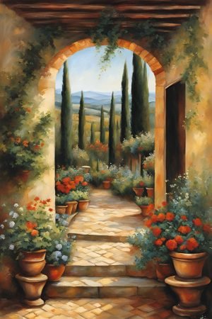 tuscan garden