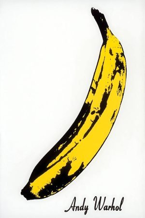 Andy Warhol Banana Print Poster and Canvas Art Painting