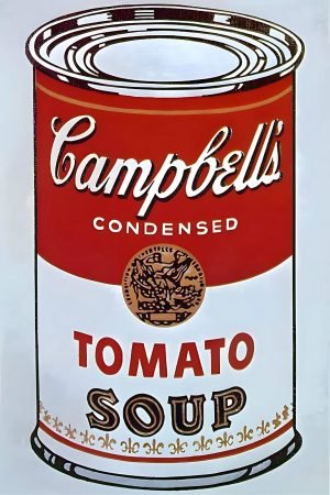 Andy Warhol Tomato Soup Can Print Poster and canvas art