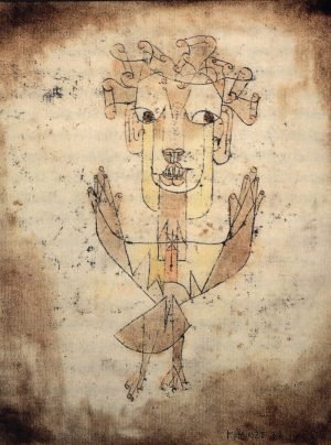Angelus Novus Poster Walter Benjamin Paul Klee