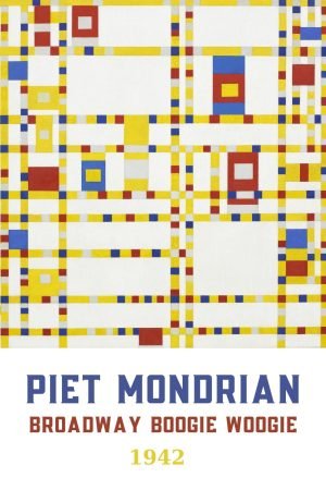 Broadway Boogie Woogie Poster Piet Mondrian