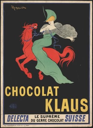 Chocolat Klaus Poster Leonetto Cappiello framed canvas art