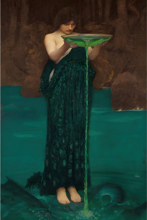 Circe Invidiosa Print John William Waterhouse