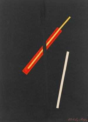 Collage with Three Elements Abstract art László Moholy-Nagy