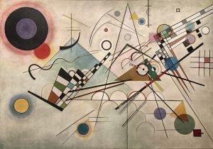 Composition 8 Print Wassily Kandinsky Poster and canvas art
