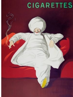 JOB Cigarettes Poster Leonetto Cappiello