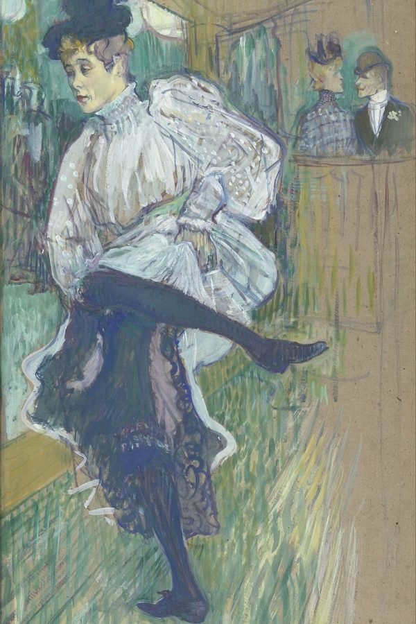 Jane Avril Dancing Print Henri de Toulouse-Lautrec