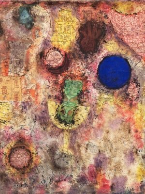 Magic Garden Paul Klee bauhaus posters and canvas art print