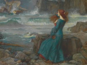 Miranda The Tempest john William Waterhouse painting art print