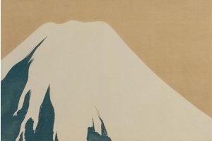 Kamisaka Sekka Mount Fuji painting canvas art print and framed posters