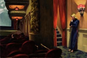 Edward Hopper New York Movie Print Poster and canvas print