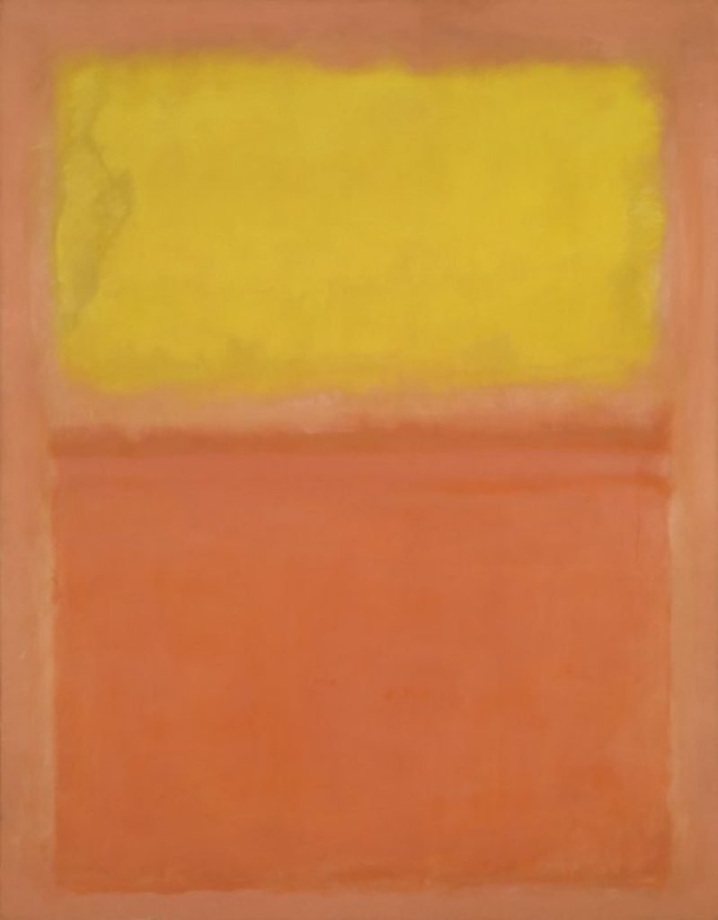 Orange and Yellow Mark Rothko