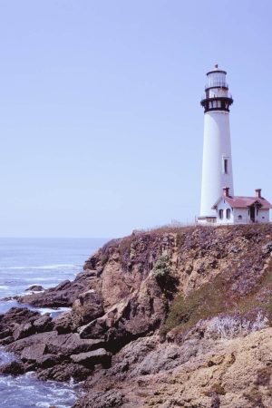 California Pigeon Point Lighthouse Poster wall art print